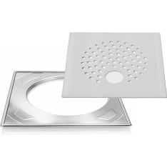 Pallo for tube, eccentric stainless steel-frame