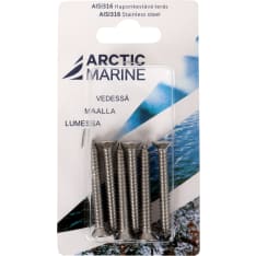 Arctic Marine DIN7982 AISI 316 6,3X50 6 pcs Plate screw