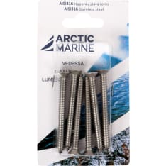 Arctic Marine DIN7982 AISI 316 6,3X63 6 kpl Levyruuvi