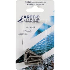 Arctic Marine DIN965 AISI 316 M4X25 15 kpl Uraruuvi