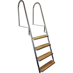 Arctic Marine hot-dip galvanized wharf ladder 4 steps