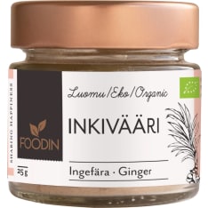 Foodin Luomu 25 g inkiväärijauhe
