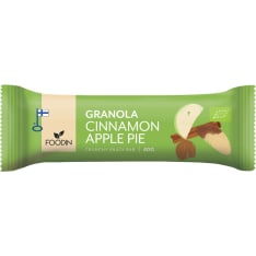 Foodin Cinnamon Apple Organic 40g granola bar