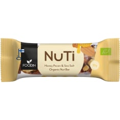 Foodin NUTI Honey Pecans & Sea Salt Organic 35g nut bar