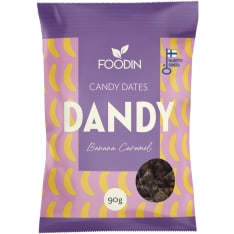 Foodin Dandy Candy Dates Banana Caramel 90g karkkitaatelit