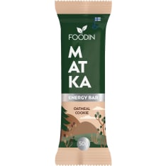 Foodin MATKA Energy Bar Oatmeal Cookie 50g energiapatukka