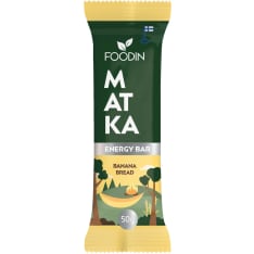 Foodin MATKA Energy Bar Banana Bread 50g energiapatukka