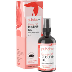 Puhdas+ Beauty Oil Rosehip Oil 50 ml ruusunmarjaöljy