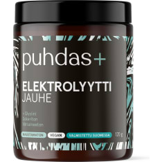 Puhdas+ Elektrolyyttijauhe Natural 120 g ravintolisä