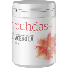 Puhdas+ Acerola 100 g ravintolisä