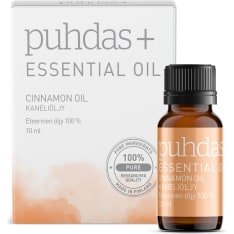 Puhdas+ 100% Kaneli 10 ml eteerinen öljy