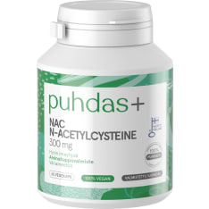 Puhdas+ Puhdas+NAC N-Acetyl Cysteine 300 mg 60 kaps. ravintolisä