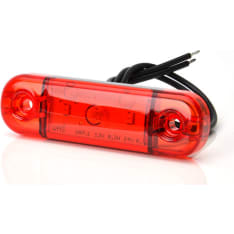 Teopart 12-24V punainen LED äärivalo