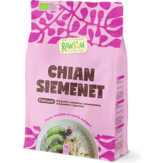 Rawsom Chia Seeds 1 kg luomu Chian siemenet