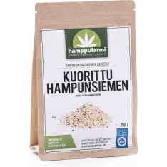 Hamppufarmi 250 g kuorittu hampunsiemen