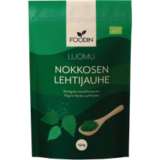 Foodin 150 g luomu nokkosen lehtijauhe