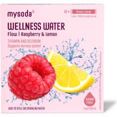 Mysoda Wellness Water Raspberry-lemon 12x4g