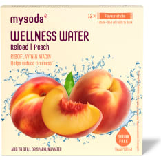 Mysoda Wellness Water Peach 12x4g