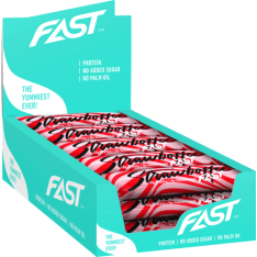 FAST Strawboffee 15x45 g proteiinipatukka