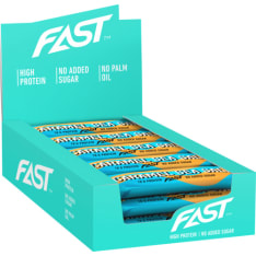 FAST Caramel Sea Salt 15x55 g proteiinipatukka