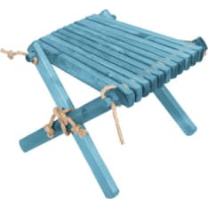 Ecofurn® Lilli side table pine turquoise oiled