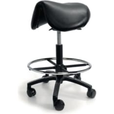 Soft 7074M saddle chair with footrest ring