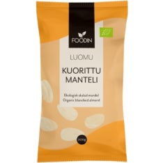 Foodin Luomu 200g peeled almond