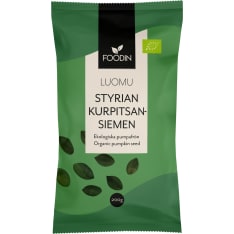 Foodin Styrian Luomu 200g kurpitsansiemen