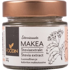 Foodin MAKEA (Stevia-uutejauhe) 40g