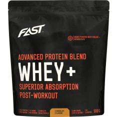 Fast Whey+ Suklaa 500g proteiinijauhe