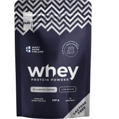 PULS Whey Maustamaton 550 g proteiinijuomajauhe