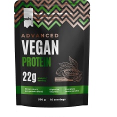 PULS VEGAN Protein Chocolate & Hazelnut protein drink powder 500g