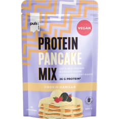 PULS Vegan Protein Pancake mix Cookie - Vanilla 500g proteiinipannukakkujauhe