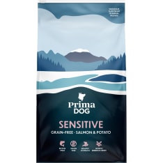 PrimaDog Adult All Breeds 10 kg salmon-potato complete food