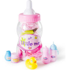 Little Me giant pacifier bottle and nursing accessories