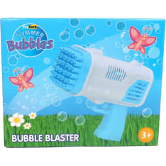 Soap bubble blaster