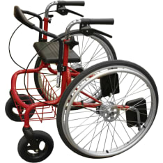 Wheellator Seppo red multifunctional walker