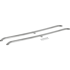 Finland 100cm pair of handrails with through bolt + nut
