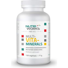 Nutri Works Multi Vita-Minerals 120kaps. ravintolisä