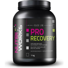 Nutri Works Pro Recovery Raspberry 1 kg palautusjuomajauhe