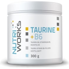 Nutri Works Taurine+B6 300g ravintolisä