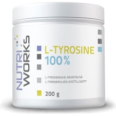 Nutri Works L-Tyrosine 100% 200g ravintolisä