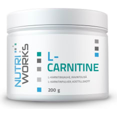 Nutri Works L-Carnitine 200 g ravintolisä