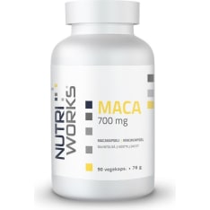 Nutri Works MACA 700mg 90 vegekaps. ravintolisä