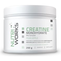 Nutri Works Päärynä-Omena 250 g kreatiinimonohydraattijauhe