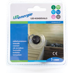 Led Energie musta kohdevalo