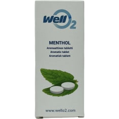 WellO2 Mentolitabletti 20kpl