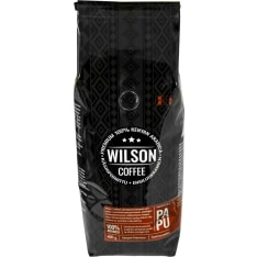 Wilson Coffee 400g tumma paahto kokonaiset pavut