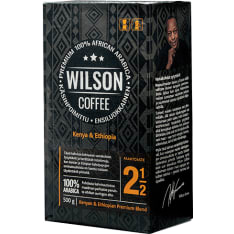 Wilson Coffee SJ 500g kenian ja ethiopian arabica kahvi