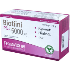 Fennovita Biotiini Plus 100 tabl. ravintolisä